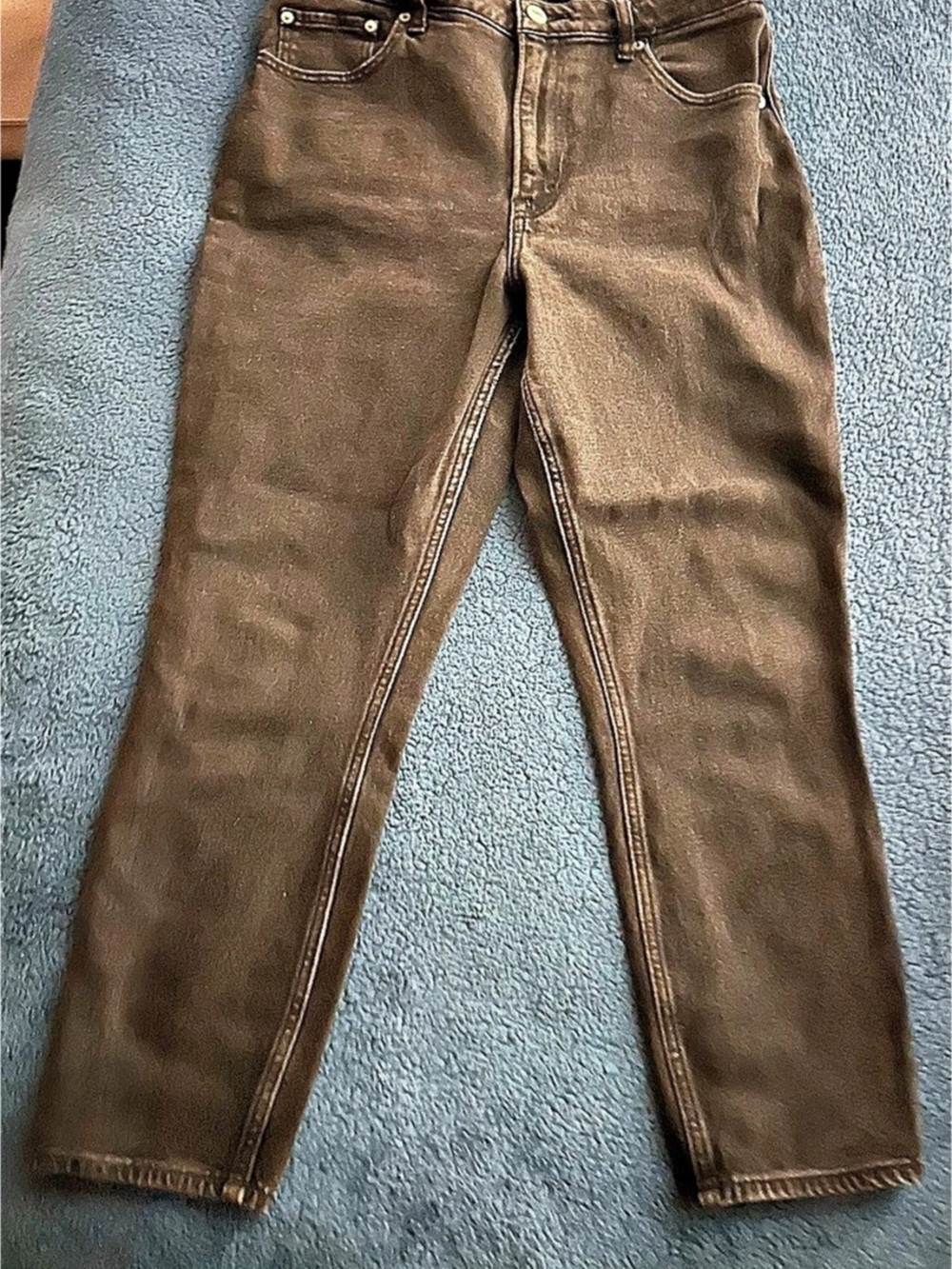 Abercrombie & Fitch The Slimming High Rise High Rise Slim Jeans Waist 29 Black